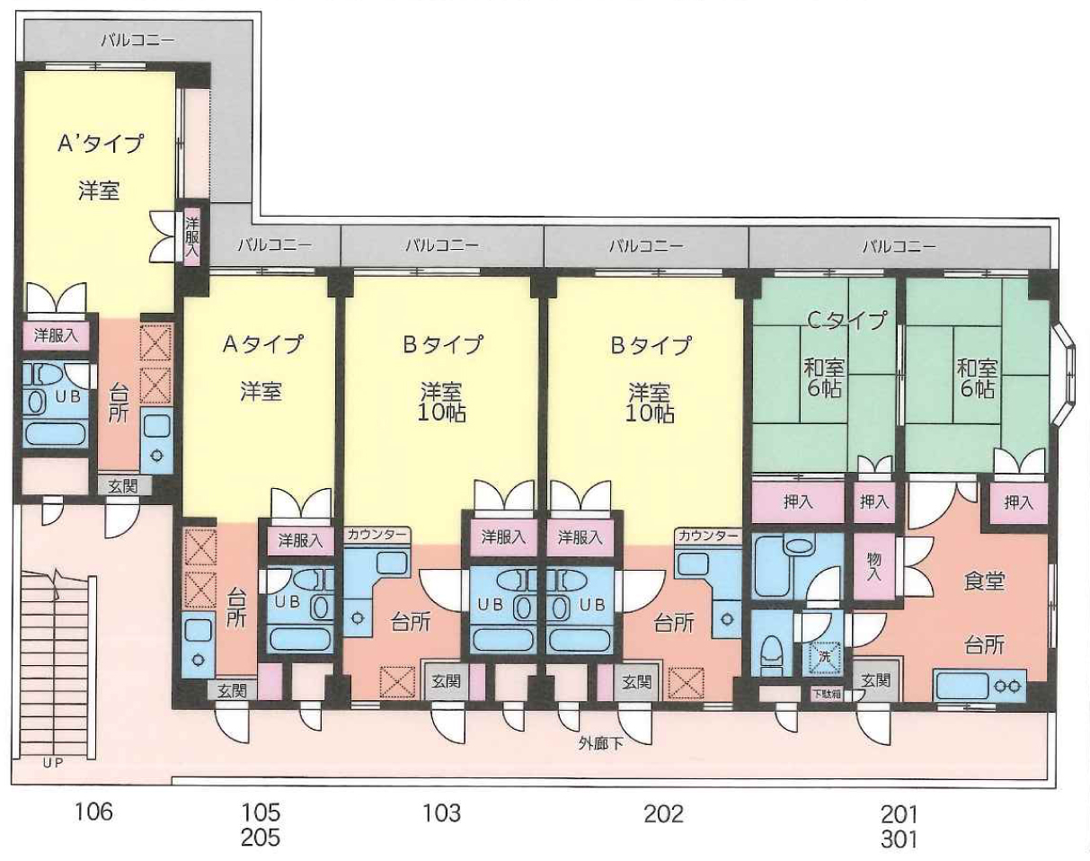 アーバンハイツ全体